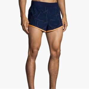 Brooks Sherpa Split Shorts Men's 3" Inseam Running Track Size Medium Pockets